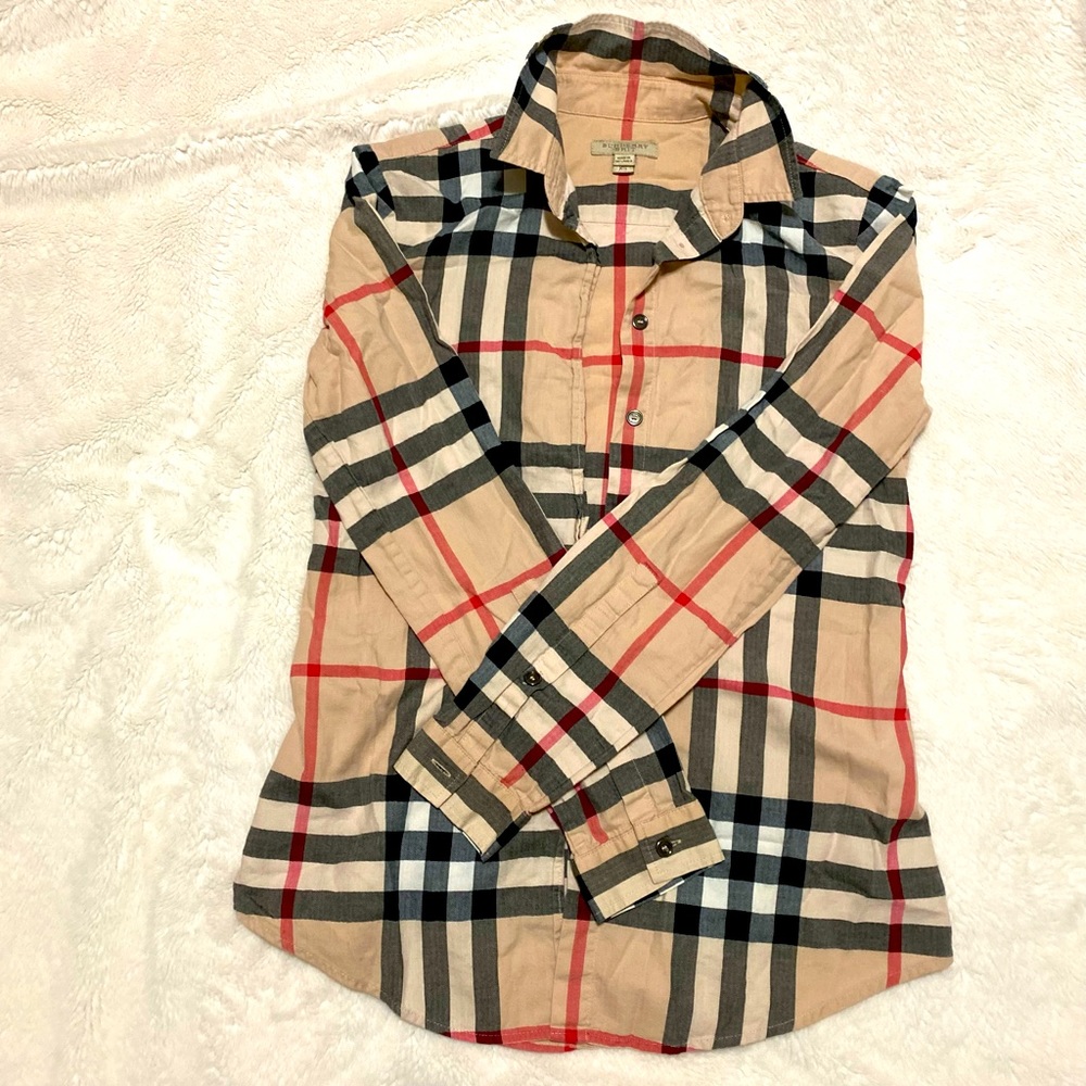 USED XS BURBERRY SHIRT
